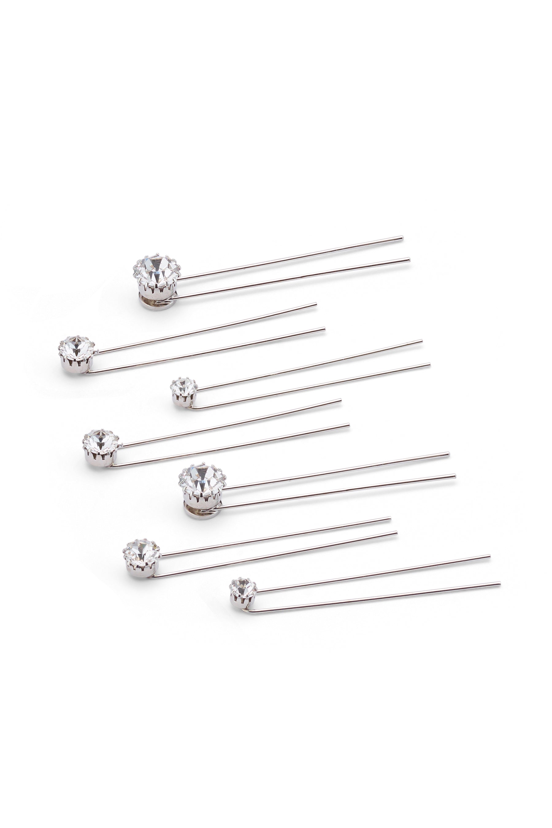 Crystal U Pin Set of 7