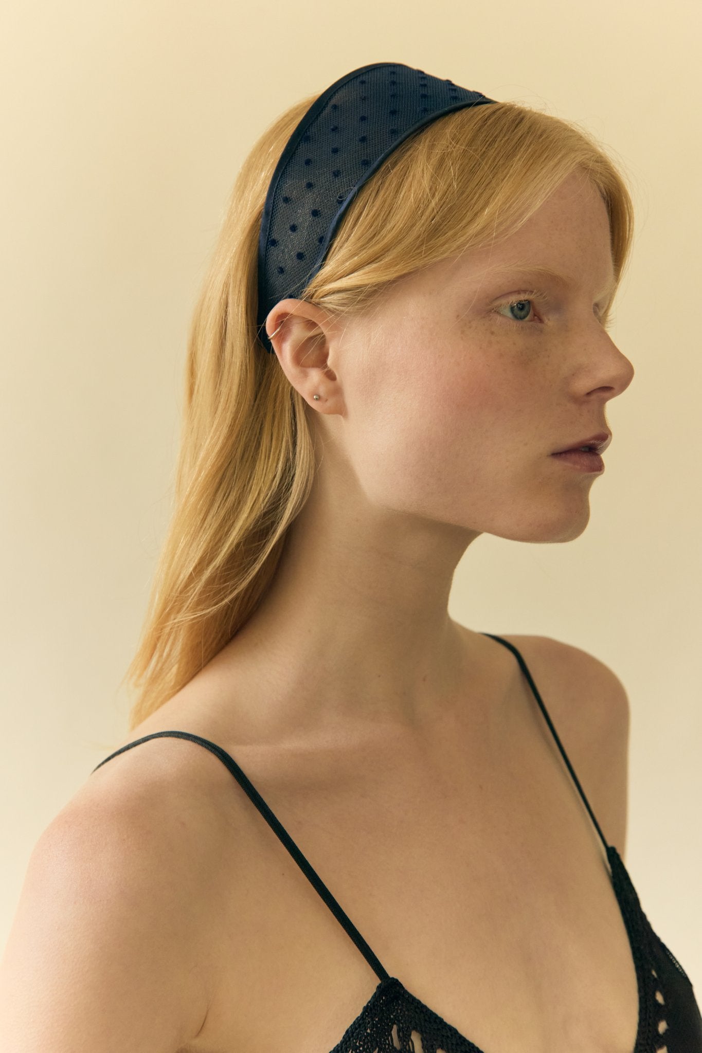 Giselle Sheer Polka Dot Headband
