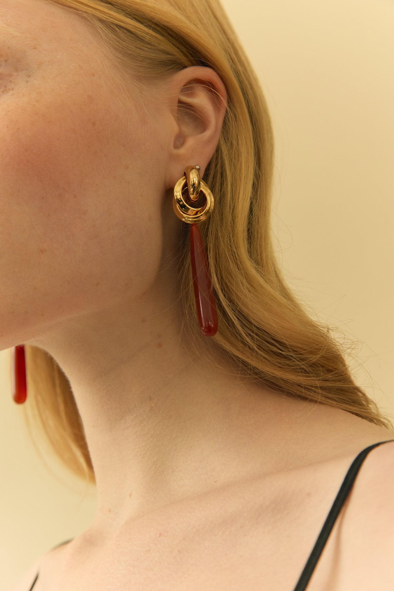 Nala Knot Stone Earrings