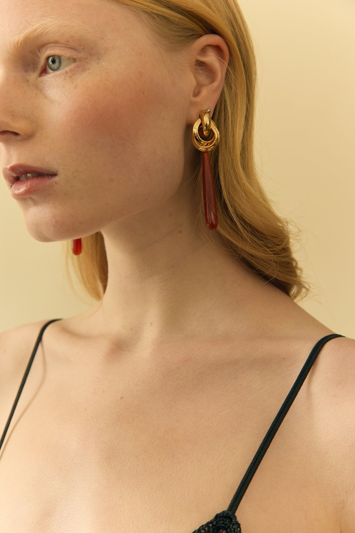Nala Knot Stone Earrings