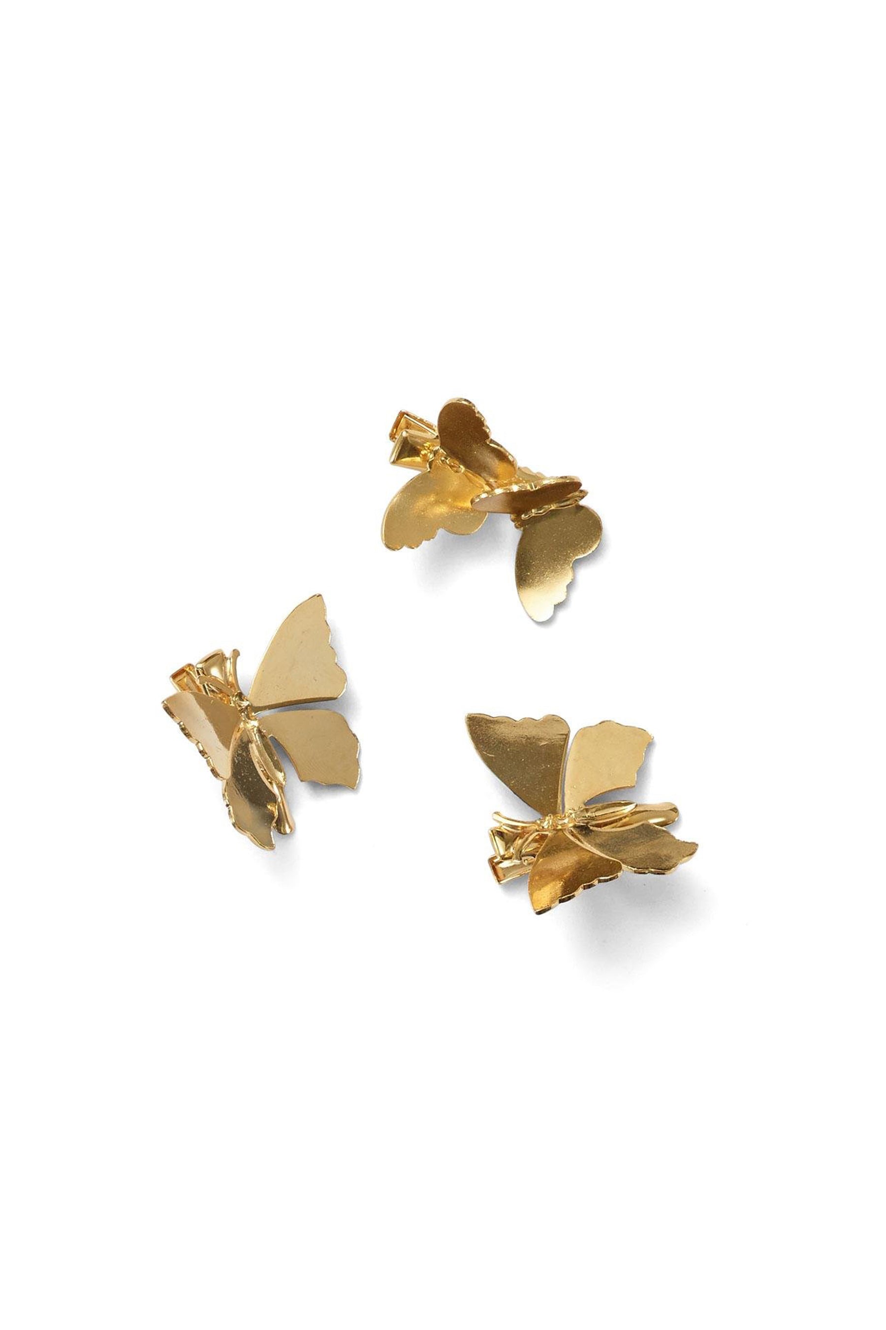 Allegra Butterfly Clip Set of 3