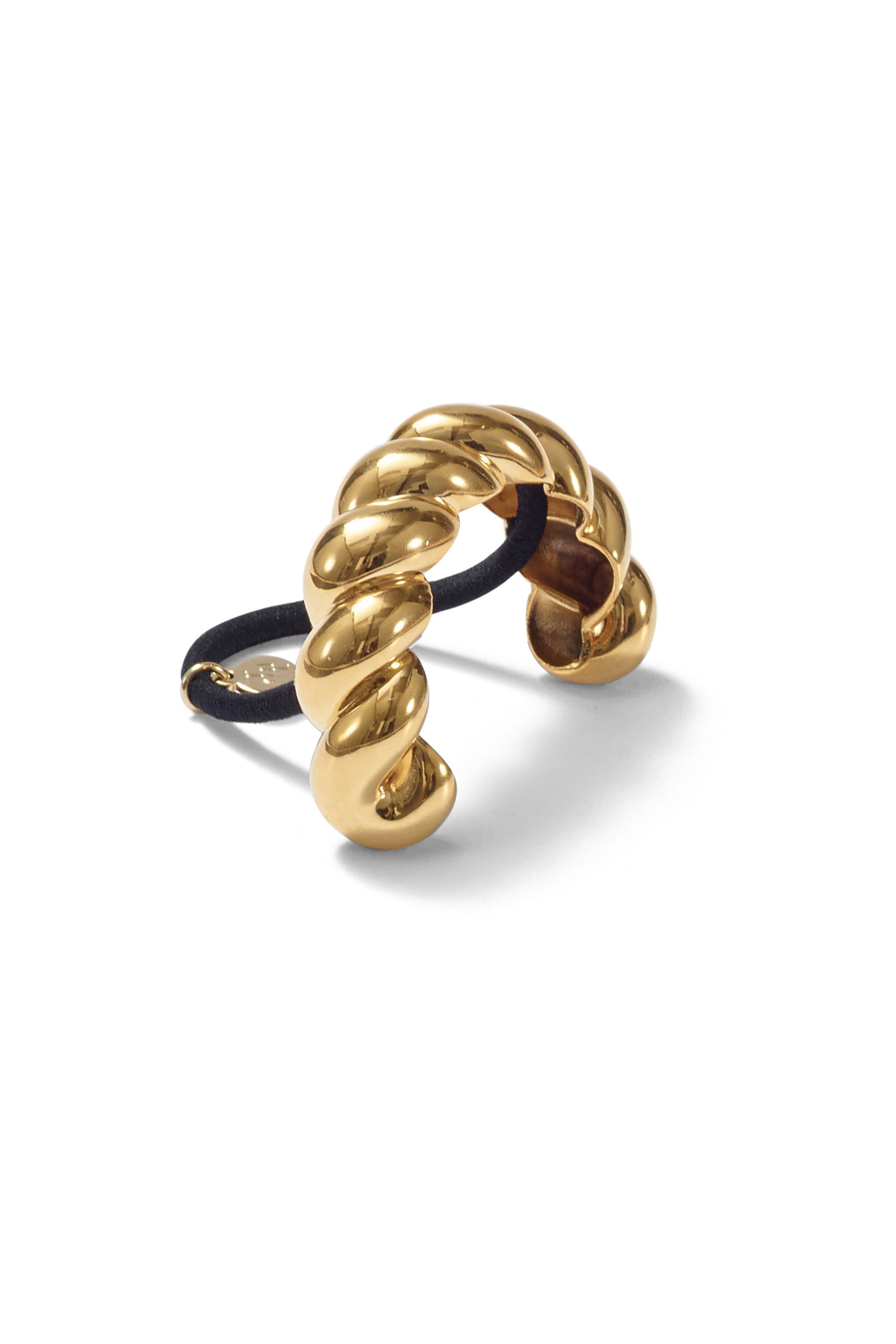 Glossy Twist Pony Cuff