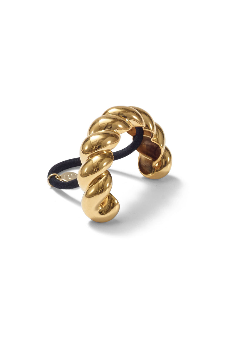 Glossy Twist Pony Cuff
