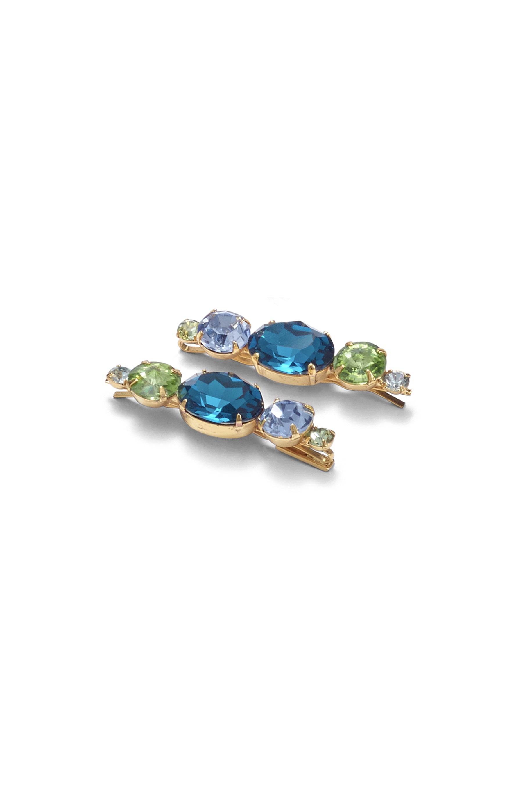 Bree Crystal Bobbi Set of Two