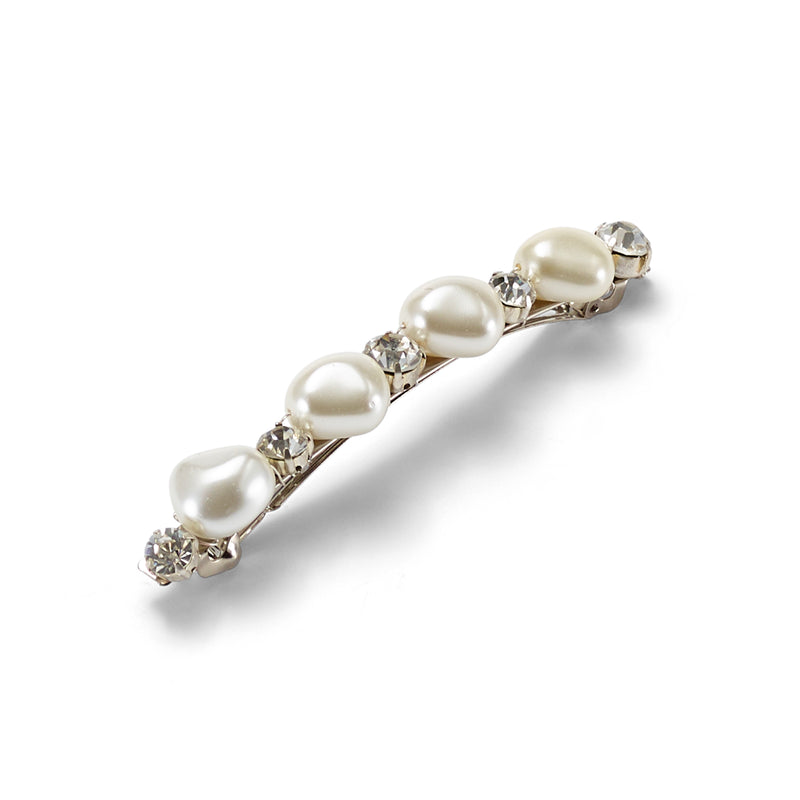 Aria Pearl and Crystal Barrette