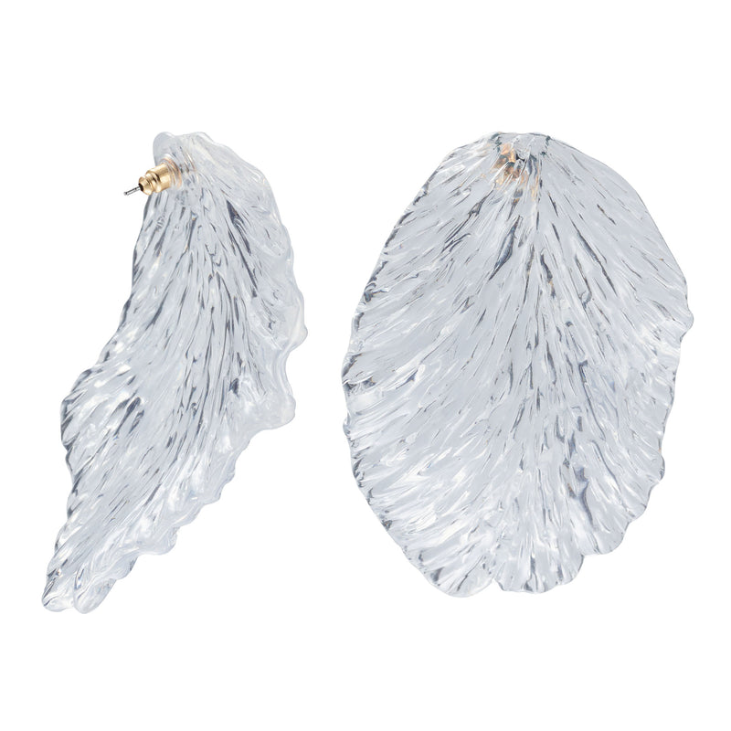 Resin Maya Petal Earrings