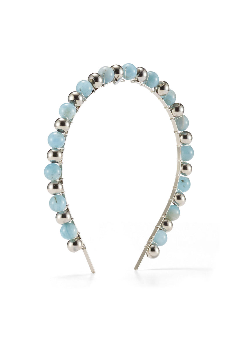 Libby Stone Beaded Strand Headband