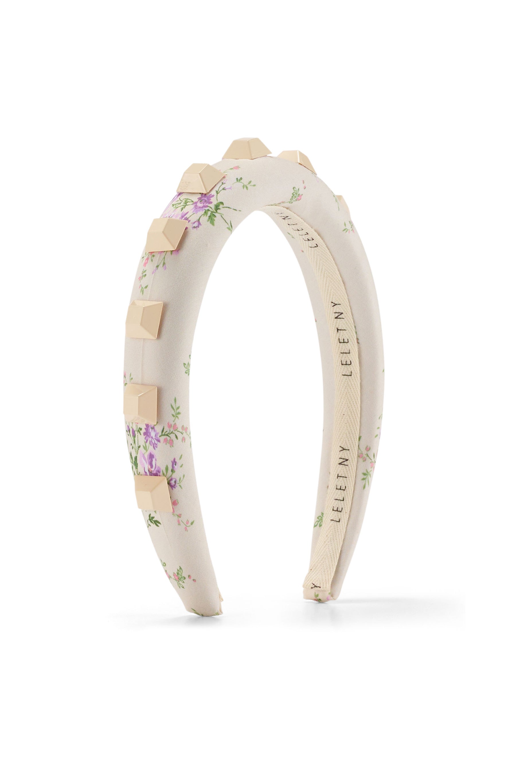 Heather Studded Floral Headband
