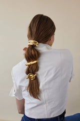 Glossy Knot Barrette