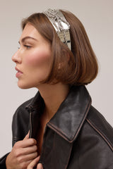 Sasha Mesh Metal Wide Headband