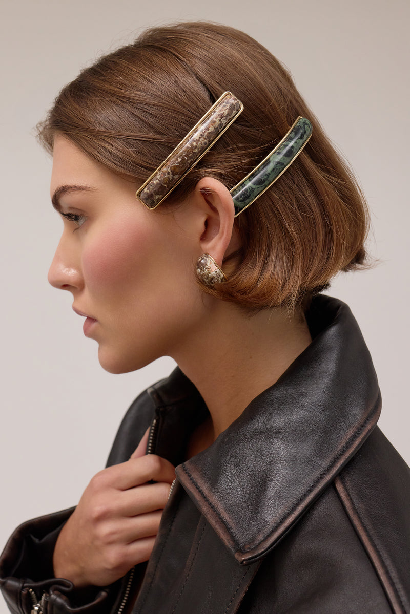 Cobee Marble Barrette
