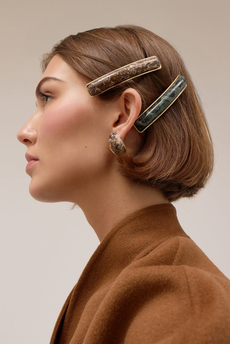 Cobee Marble Barrette