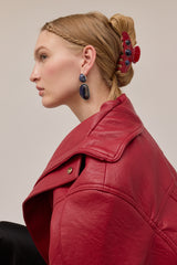 Zoe Marble Drop Earrings