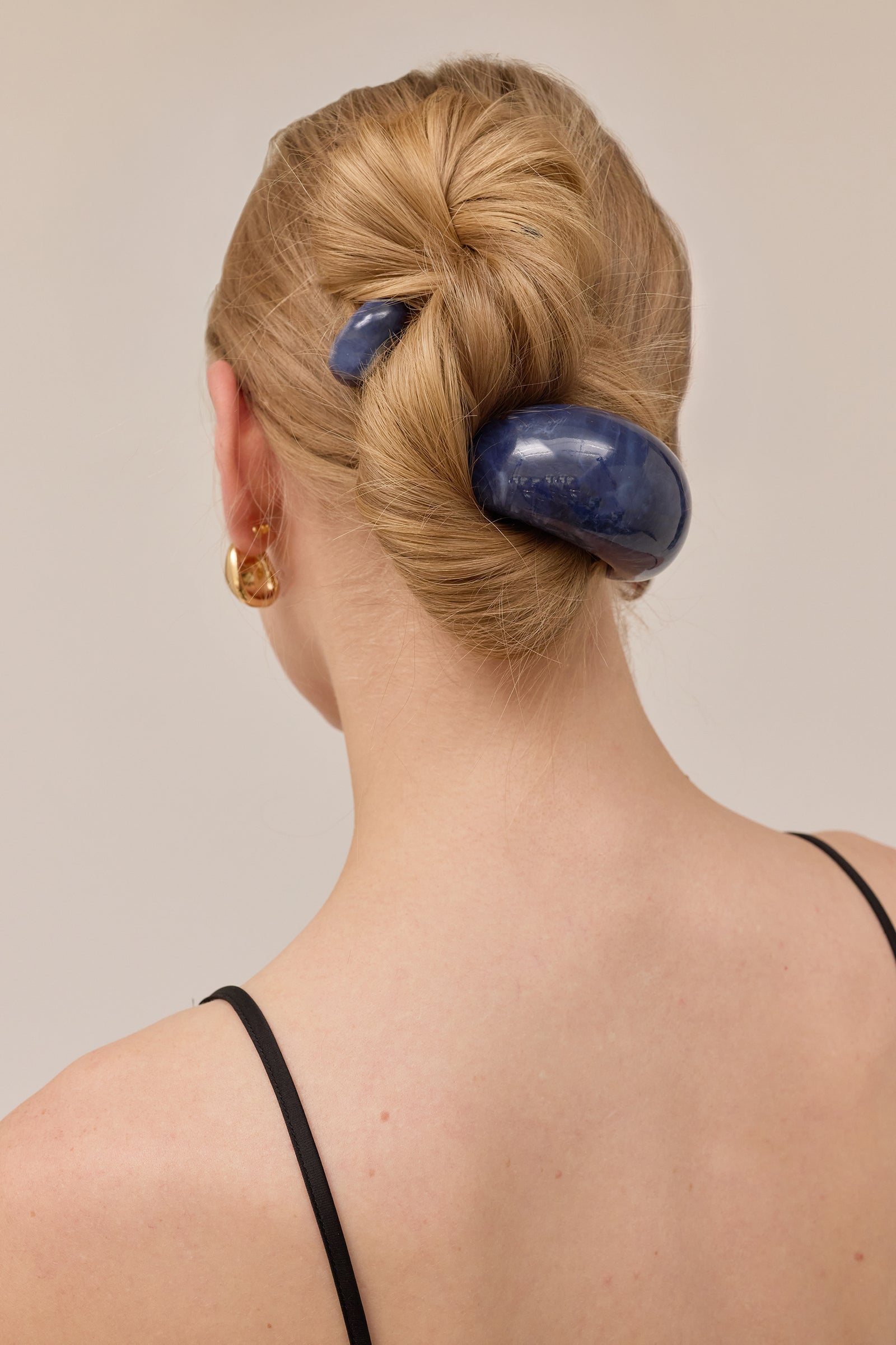 Marble Mini Dome Pony Cuff | LELET NY