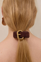 Emi Suede Pony Cuff