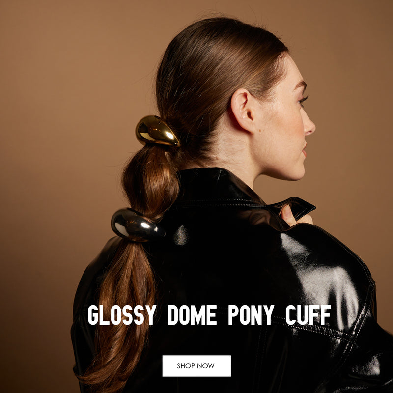 Designer Pony Tail Holder - Hair Tie Accessory - PONY-O, Snake / Large