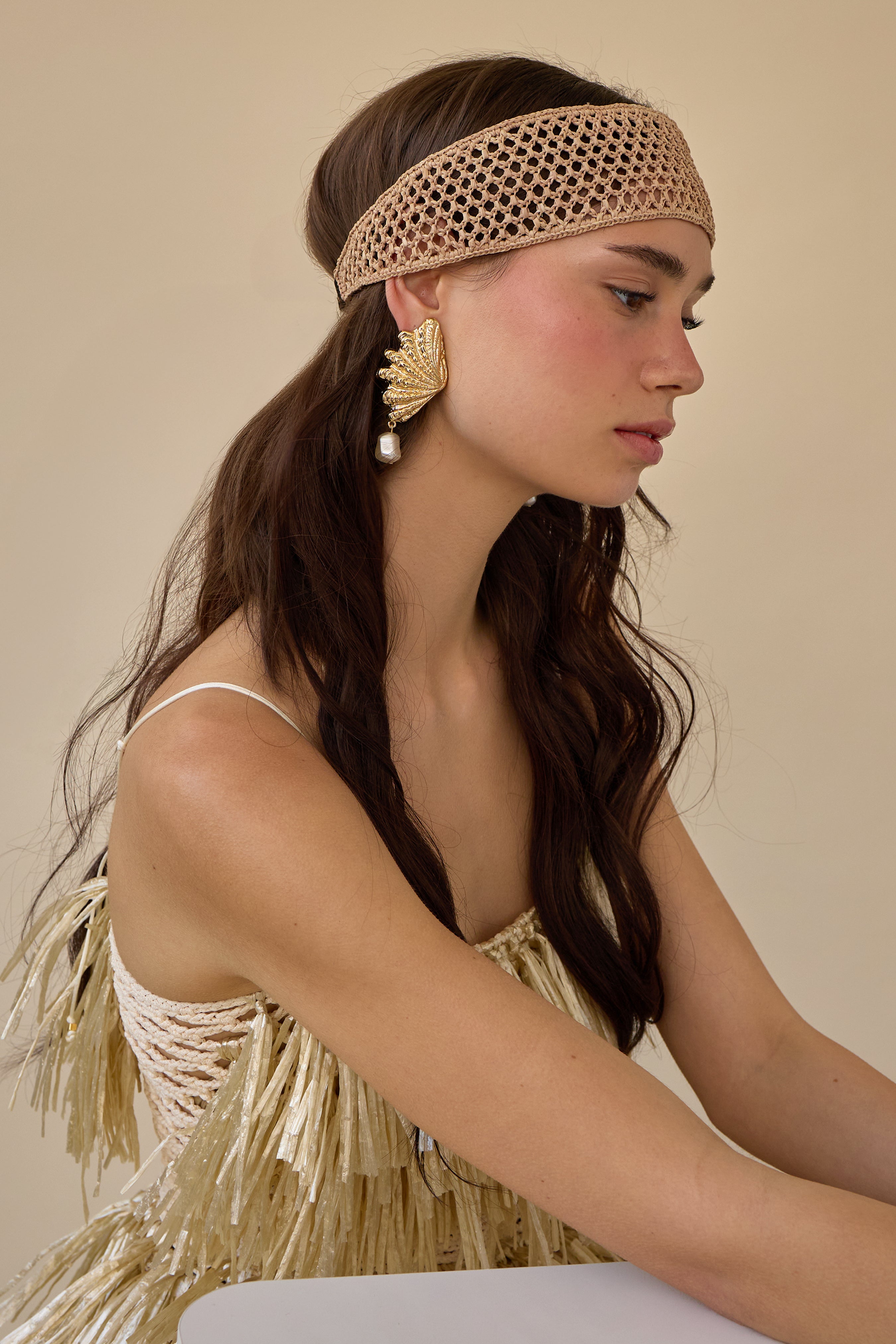 Naya Raffia Headwrap