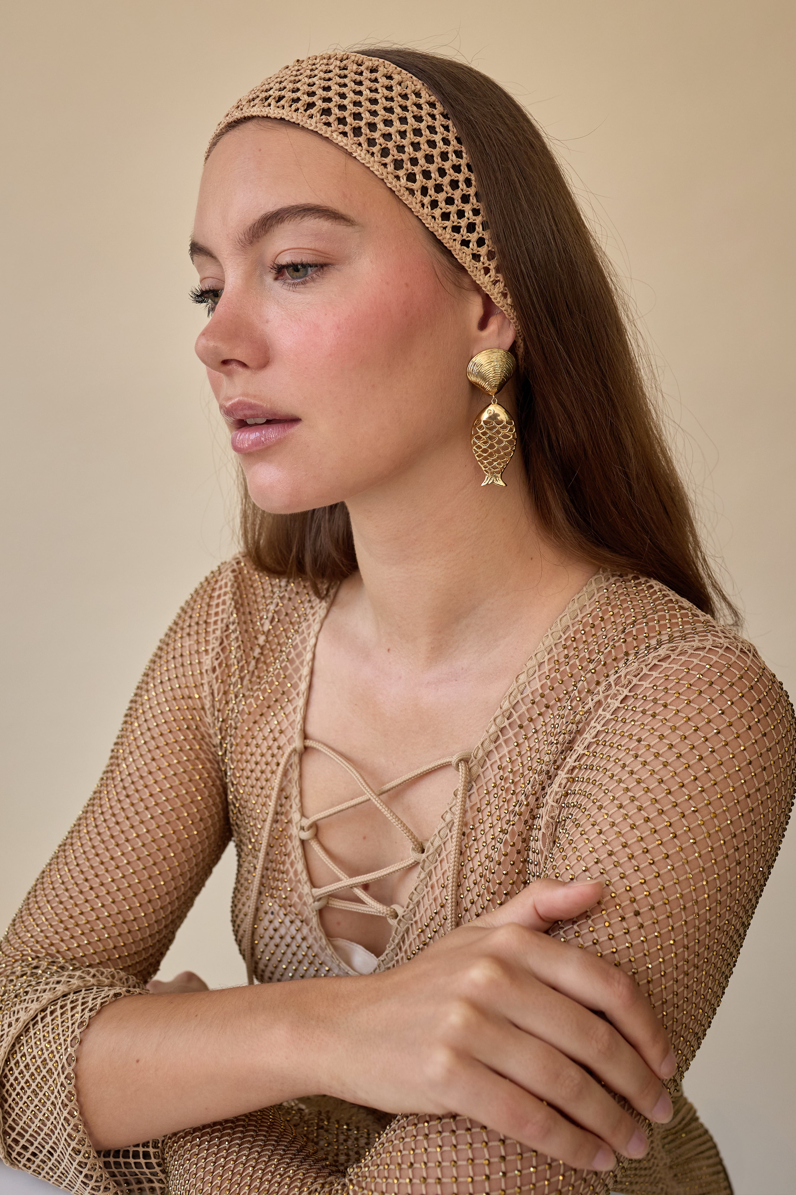 Naya Raffia Headwrap