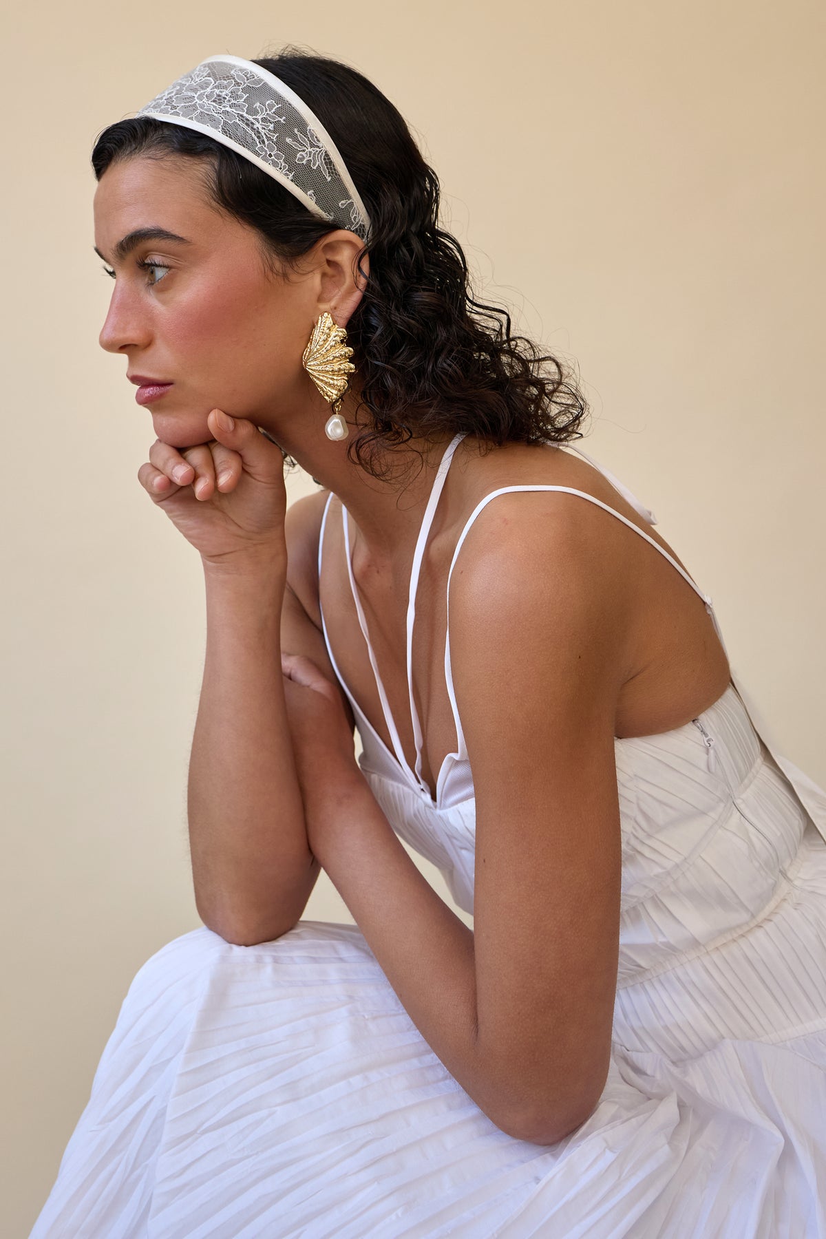 Nadia Pearl Earrings