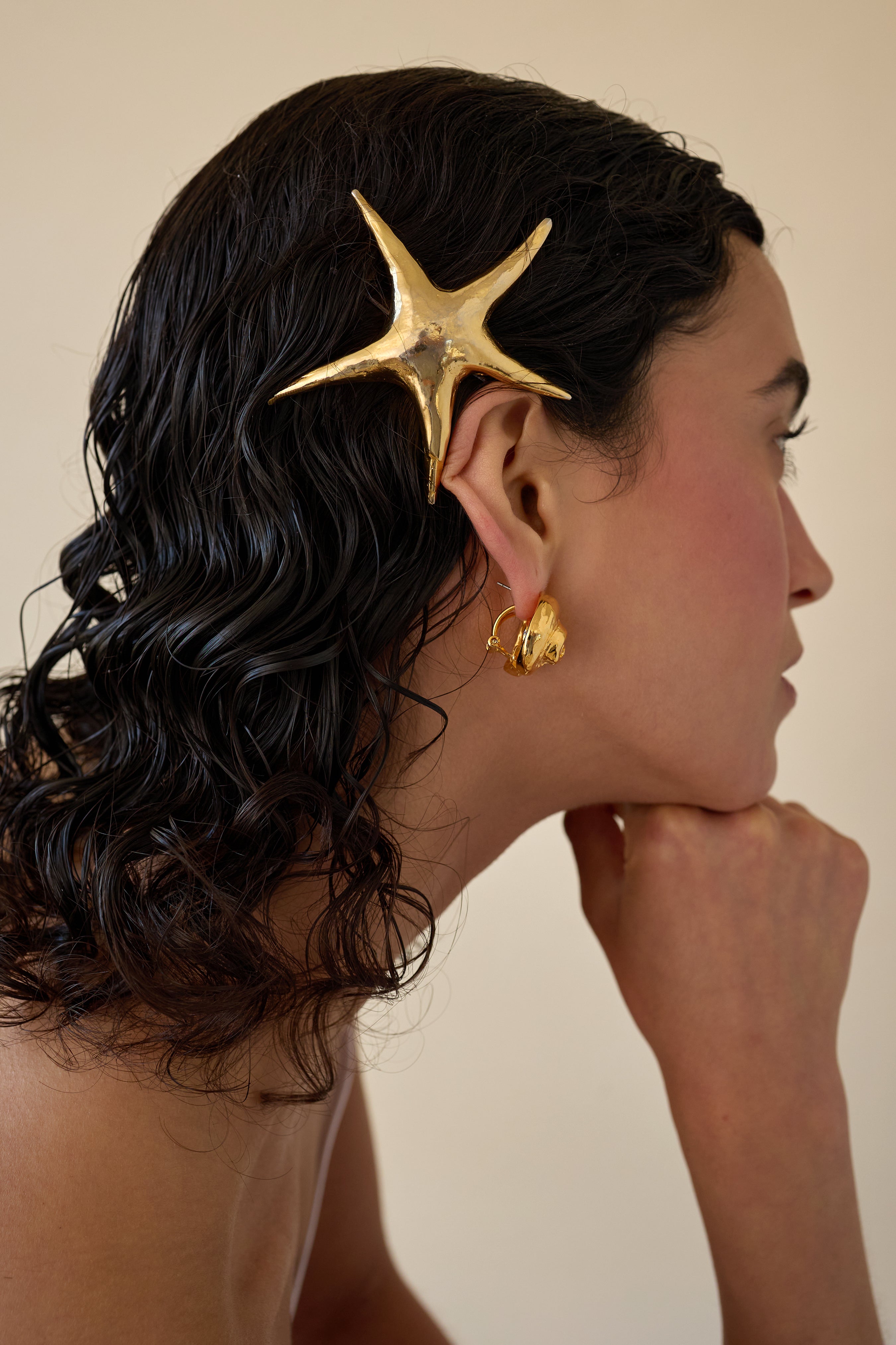 LELET NY 星形 ヘアピン ロンハーマン レレットニューヨーク Nala Star Barrette | LELET NY