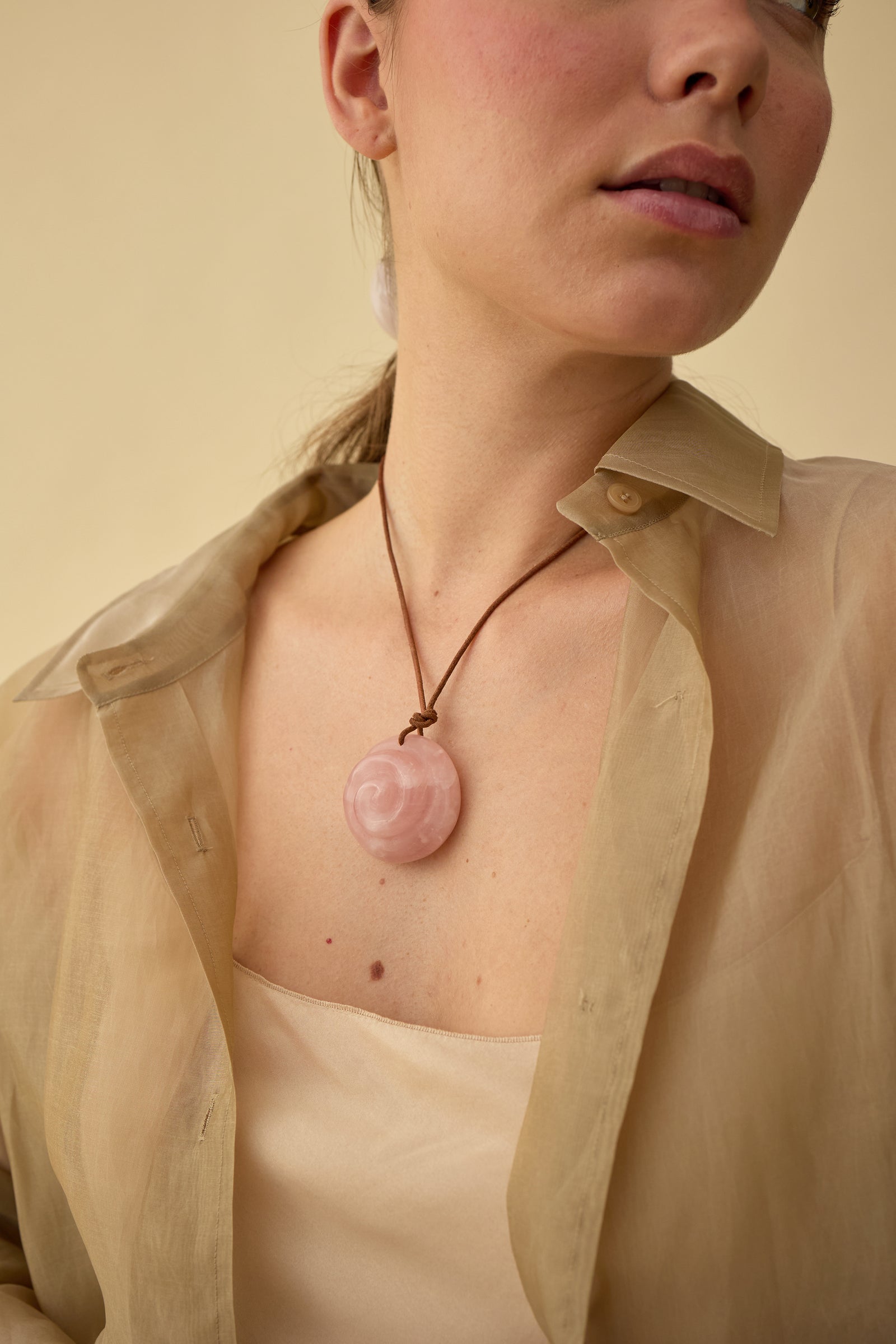 Leila Swirl Necklace | LELET NY