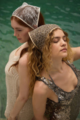 Leopard Sheer Bandana