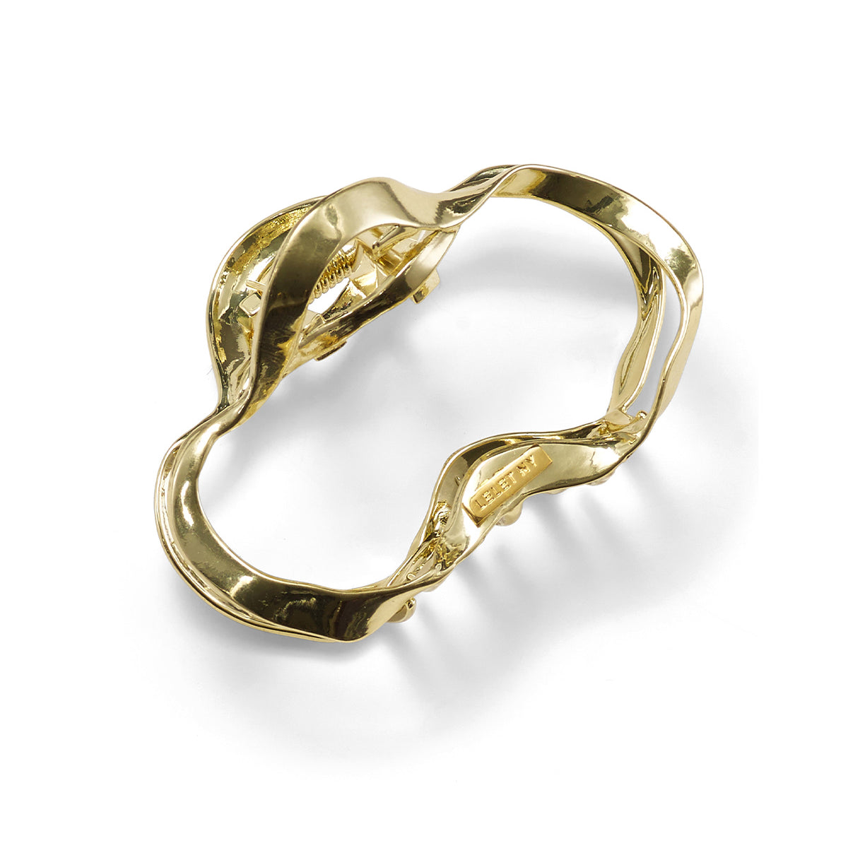 Lelet NY Aria Pearl Claw Clip Mother of Pearl Large Crystal Claw Clip – Hjanejewels main image 4