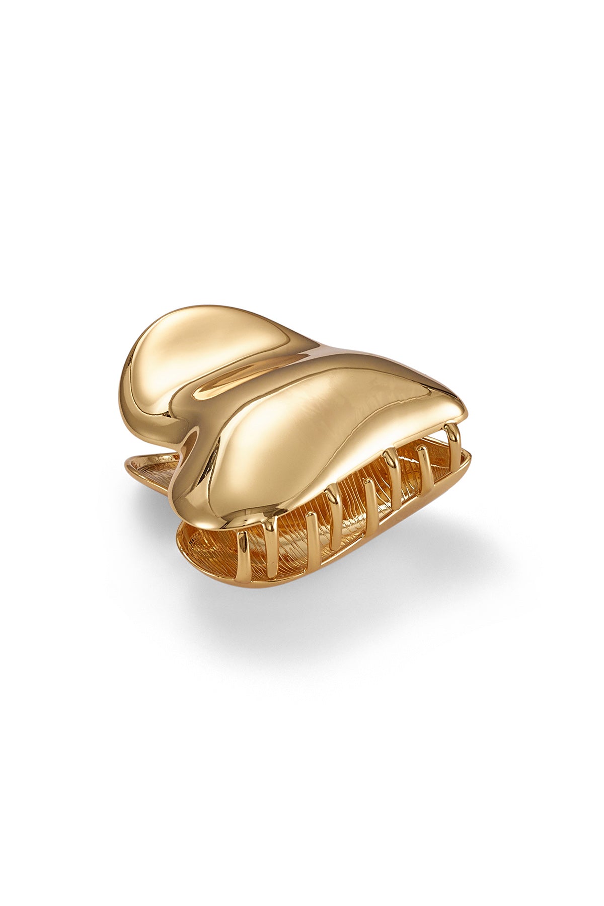 Gigi Heart Metal Mega Claw Clip | LELET NY