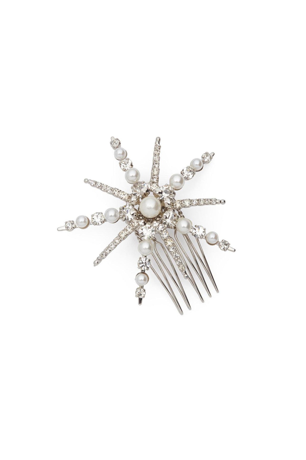 Starlet Pearl and Crystal Petite Comb