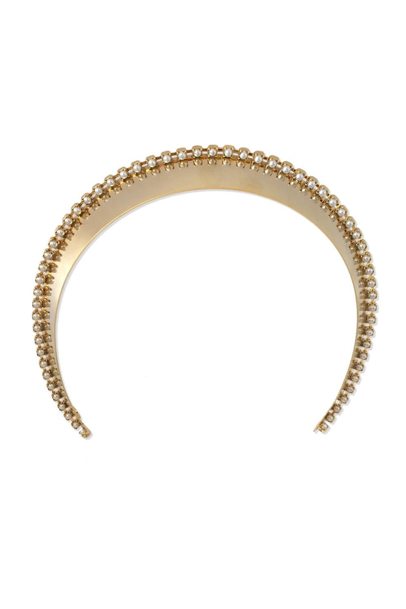 Glossy Pearl Wide Crown