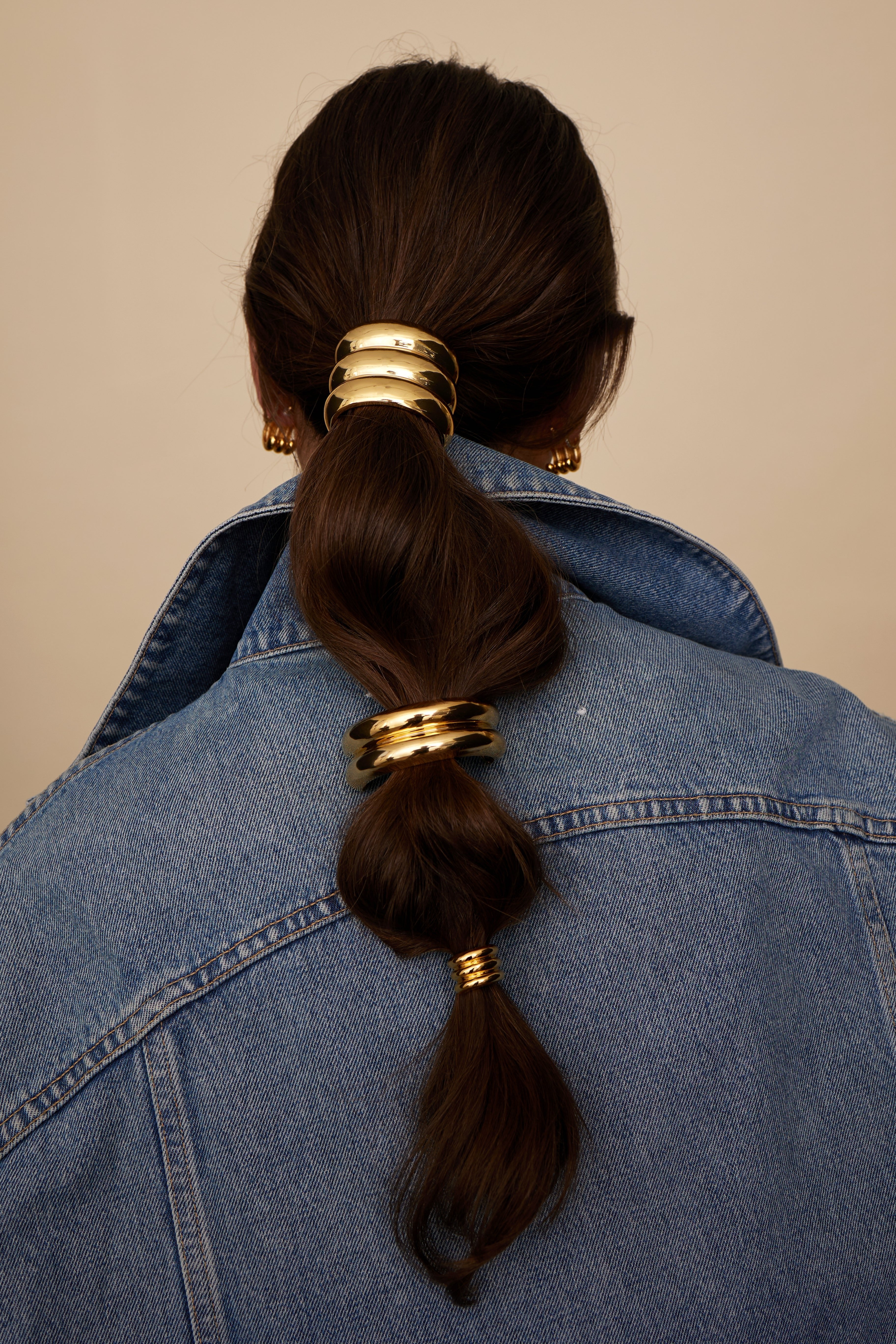 Petite Glossy Double Arch Pony