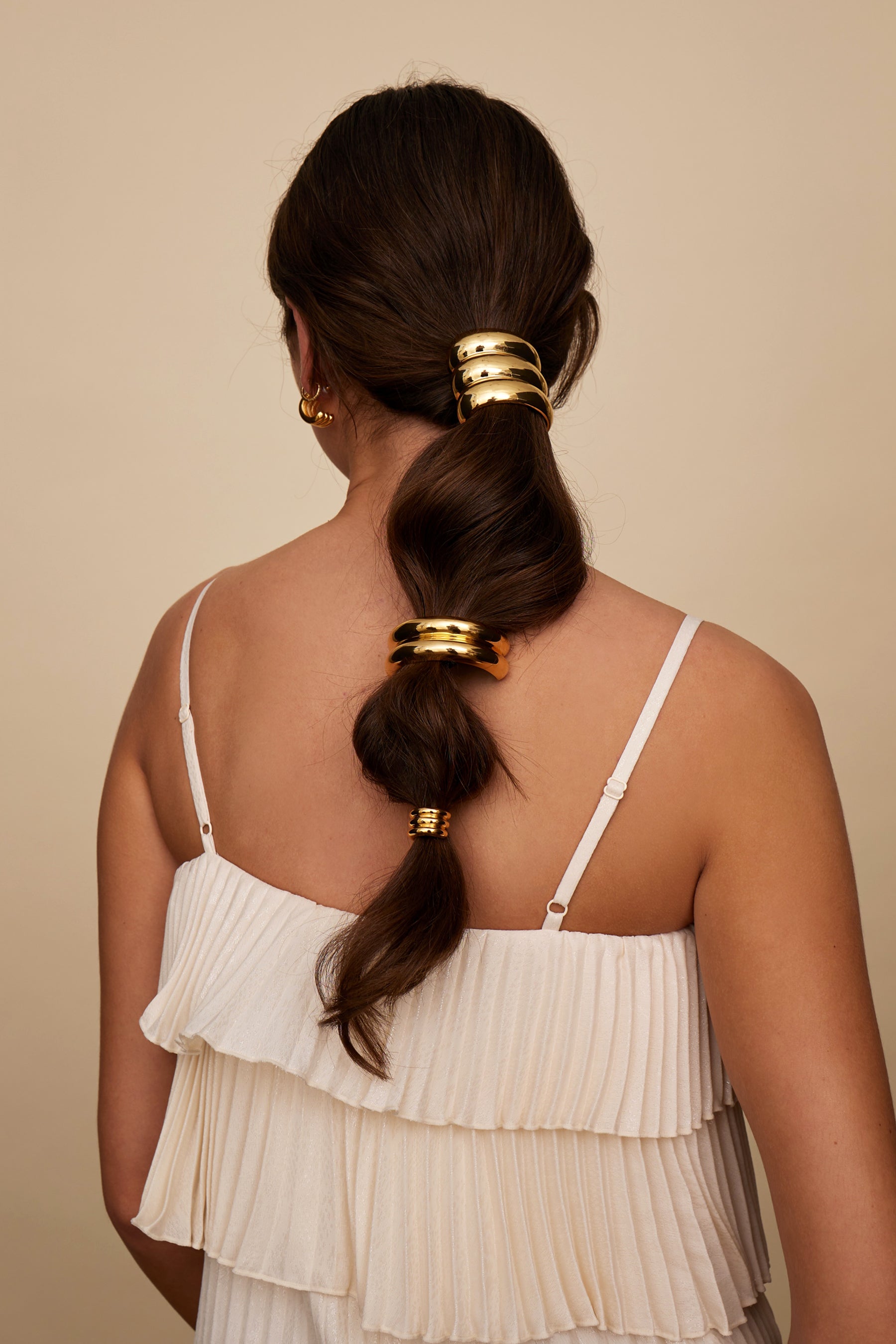 Glossy Triple Arch Pony Cuff