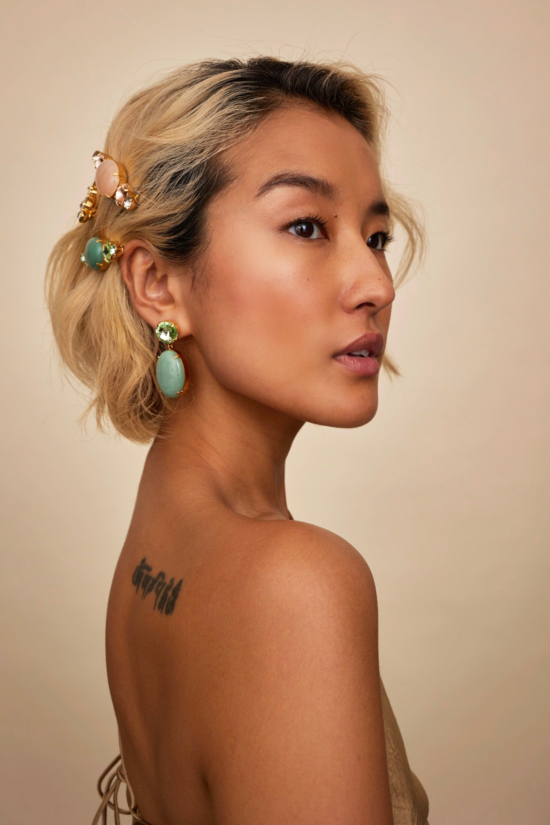 Kaia Amazonite Drop Earrings