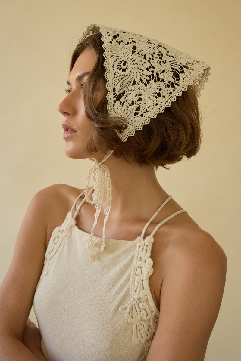 Esme Crochet Bandana