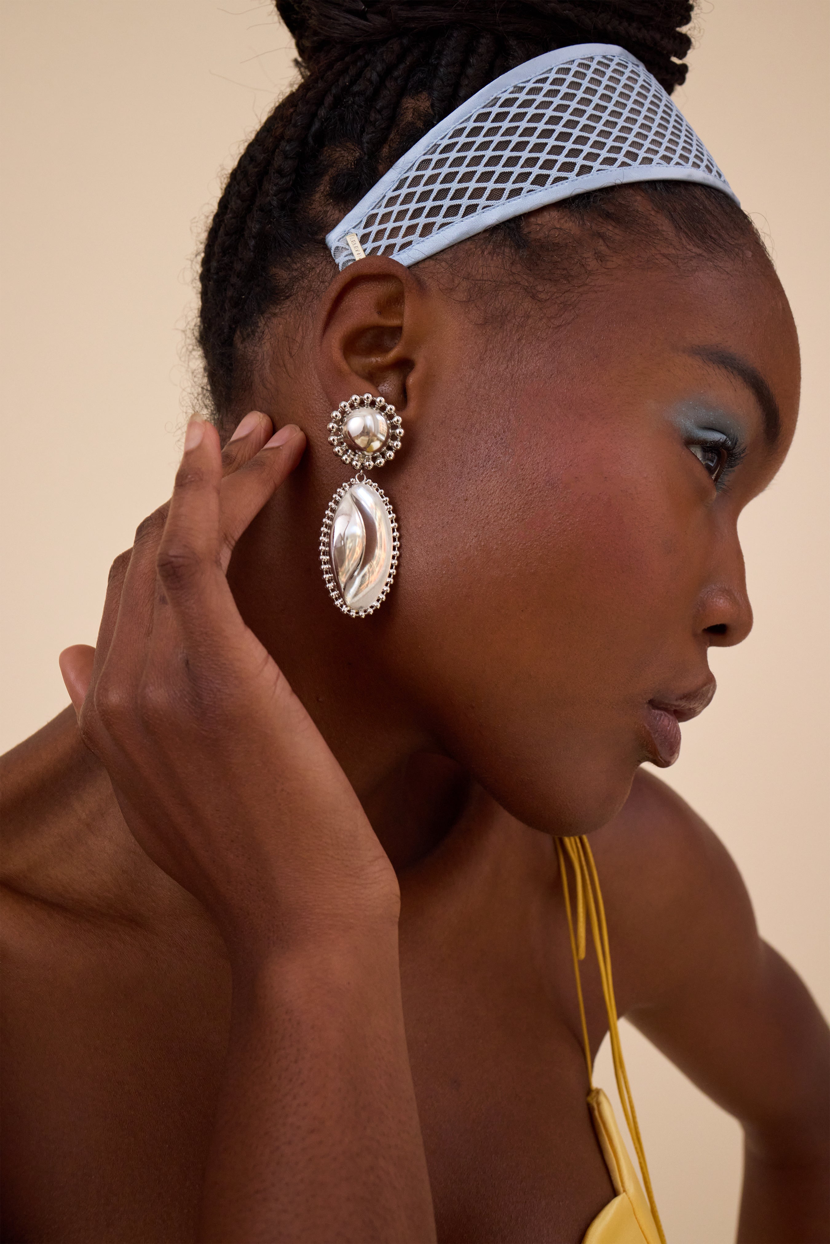 Marsha Ballchain Drop Earrings