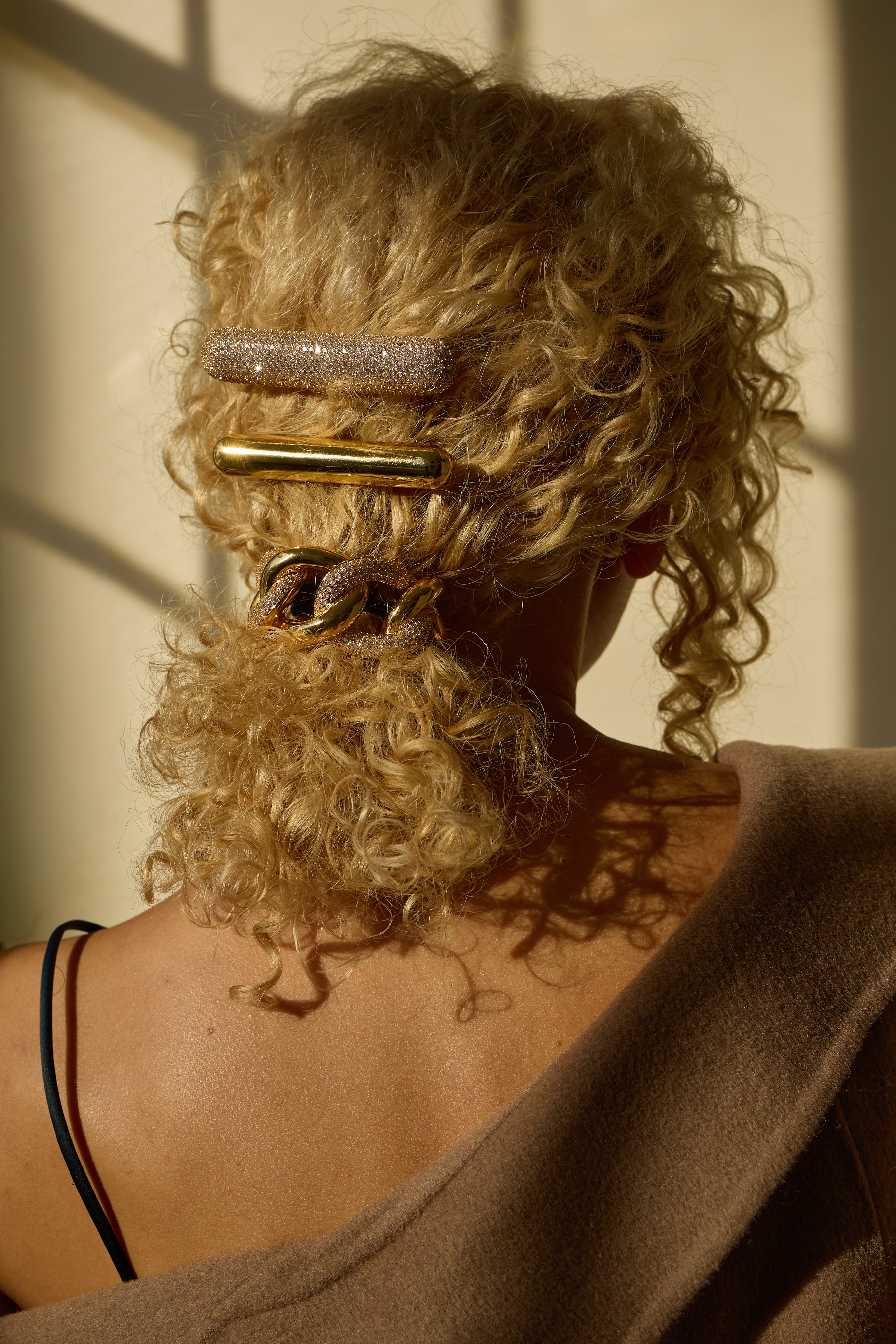 Pave Crystal Bar Barrette | LELET NY