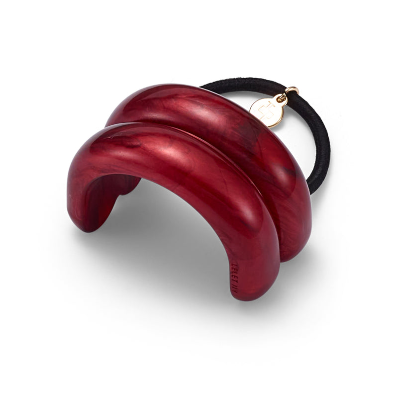 Cherry Red Marble Double Arch Pony