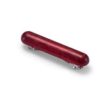 Cherry Red Marble Bar Barrette