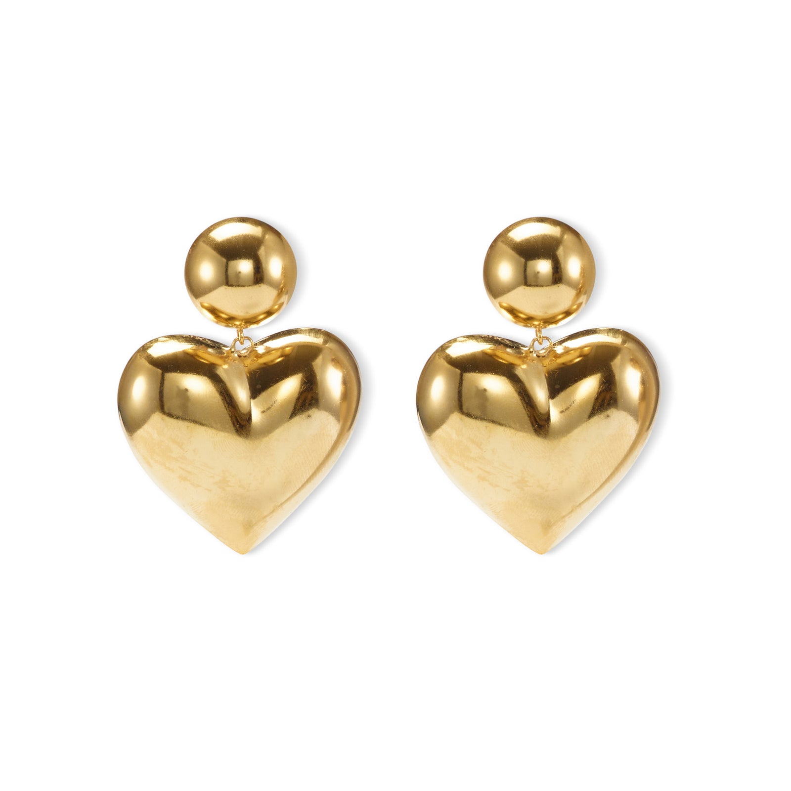 【VINTAGE HOLLYWOOD】Essential Heart Earrings~ハートのピアス VINTAGE HOLLYWOOD】Essential Heart Earrings~ハートのピアス
