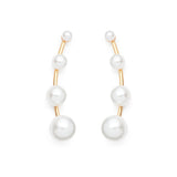 Tapered Pearl Earrings