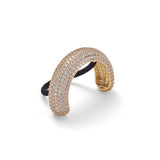 Pave Crystal Arch Pony Cuff