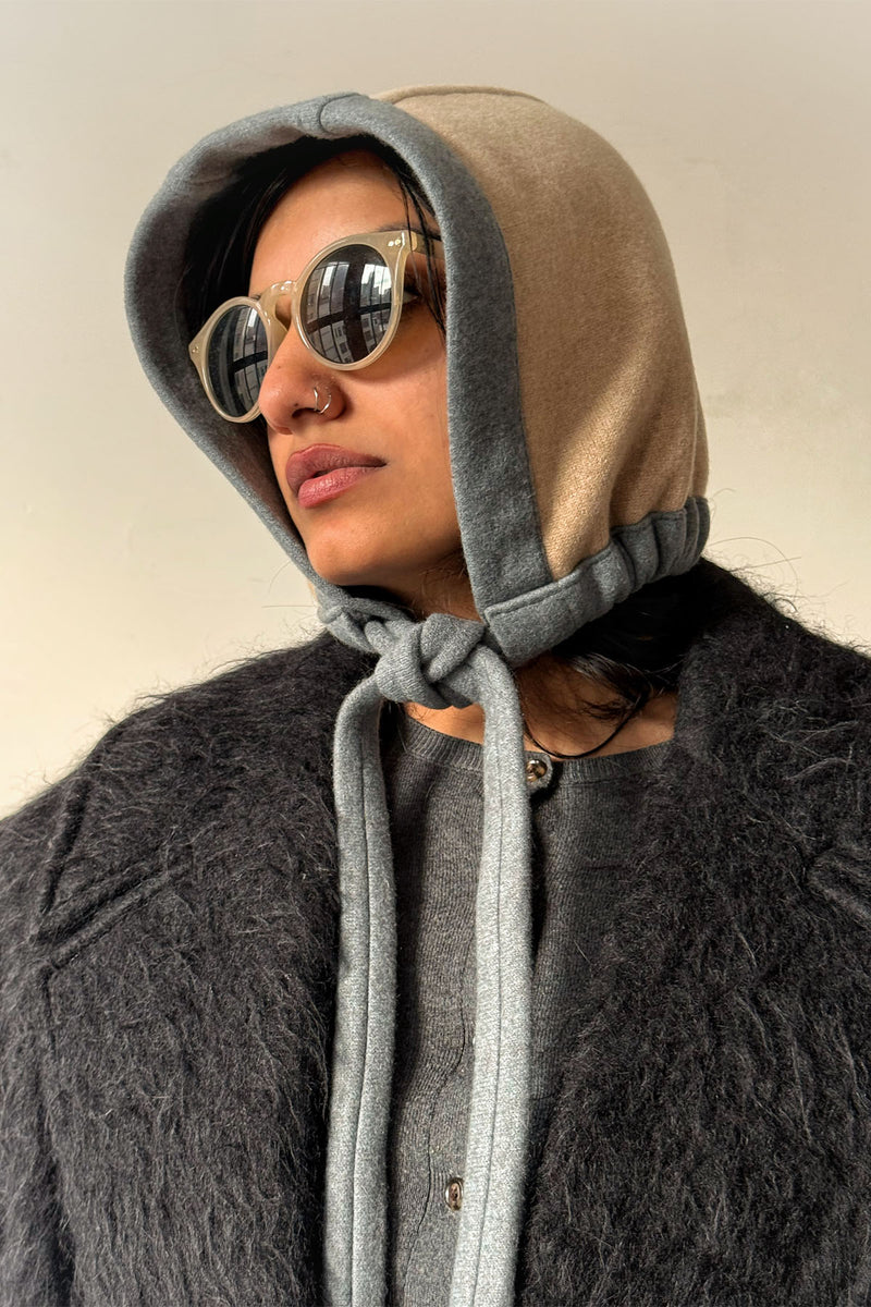 Masha Reversible Cashmere Hood