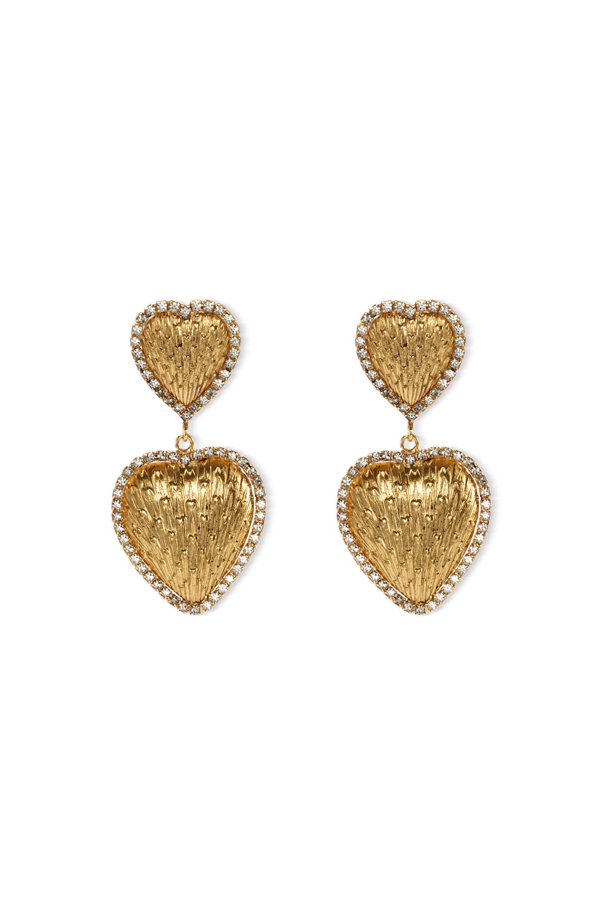Kelly Heart Drop Earrings