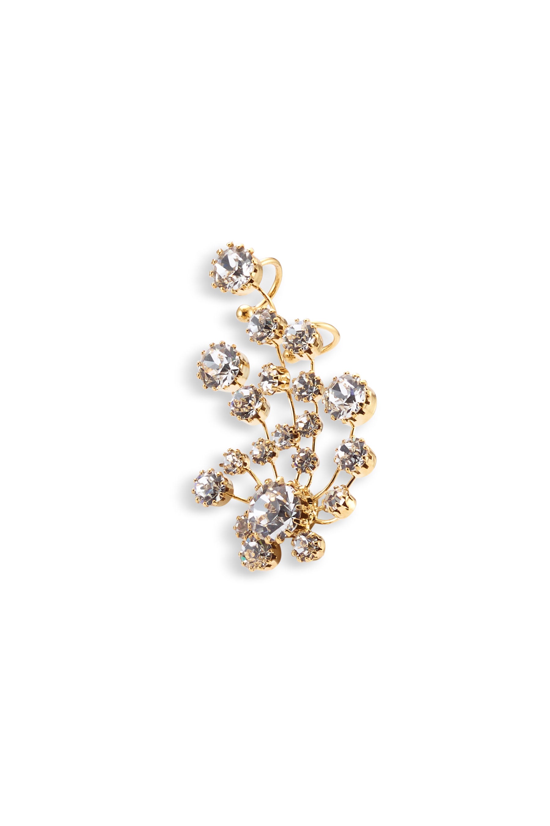Briar Crystal Ear Cuff