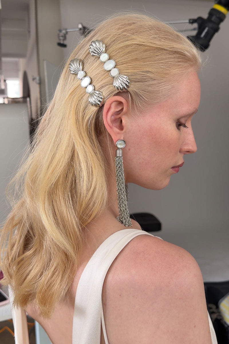 Chiara Shell Bobbi Pin Set of 2