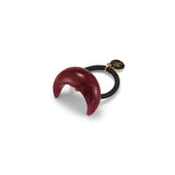 Red Marble Mini Dome Pony Cuff