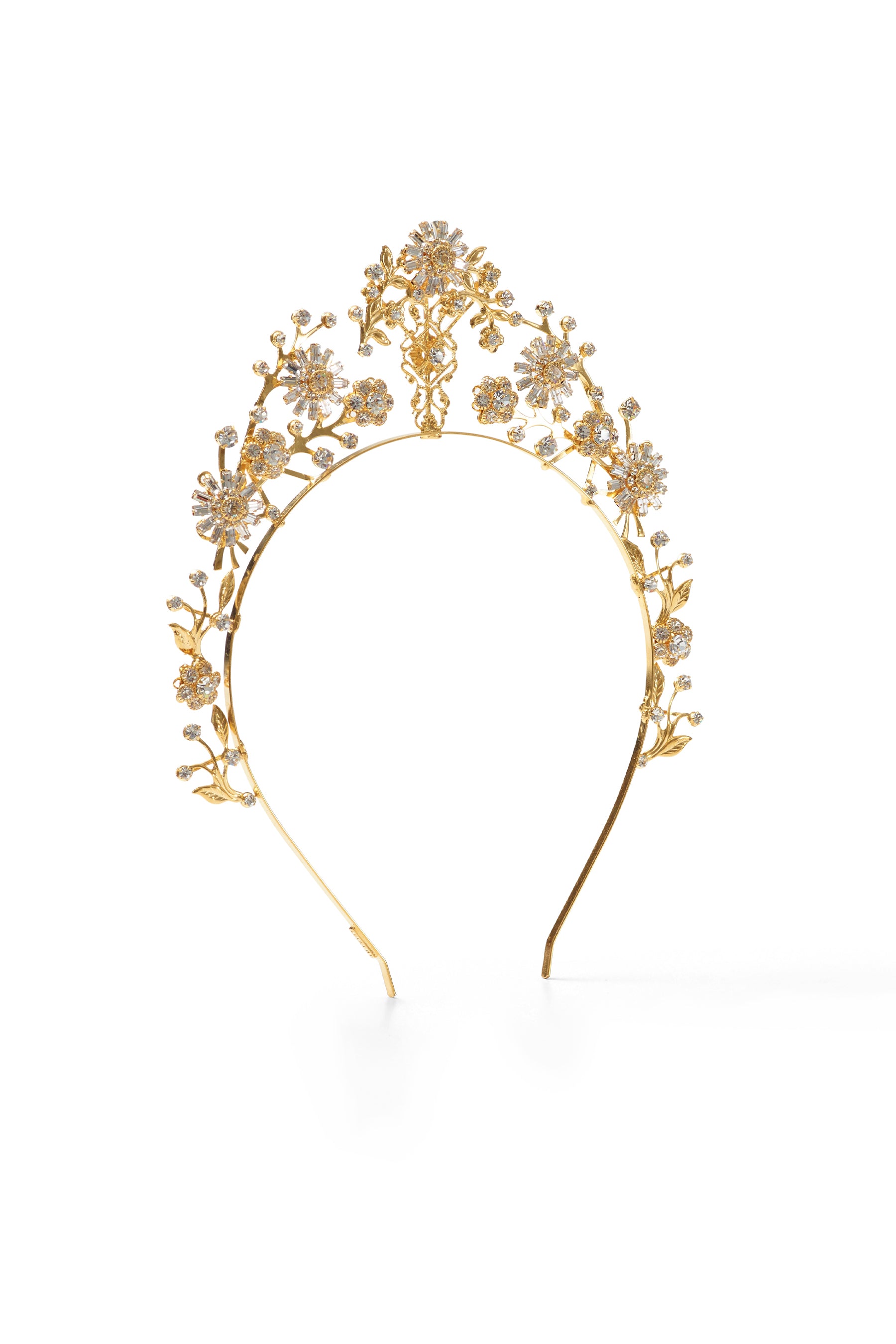 Filigree Crystal Crown