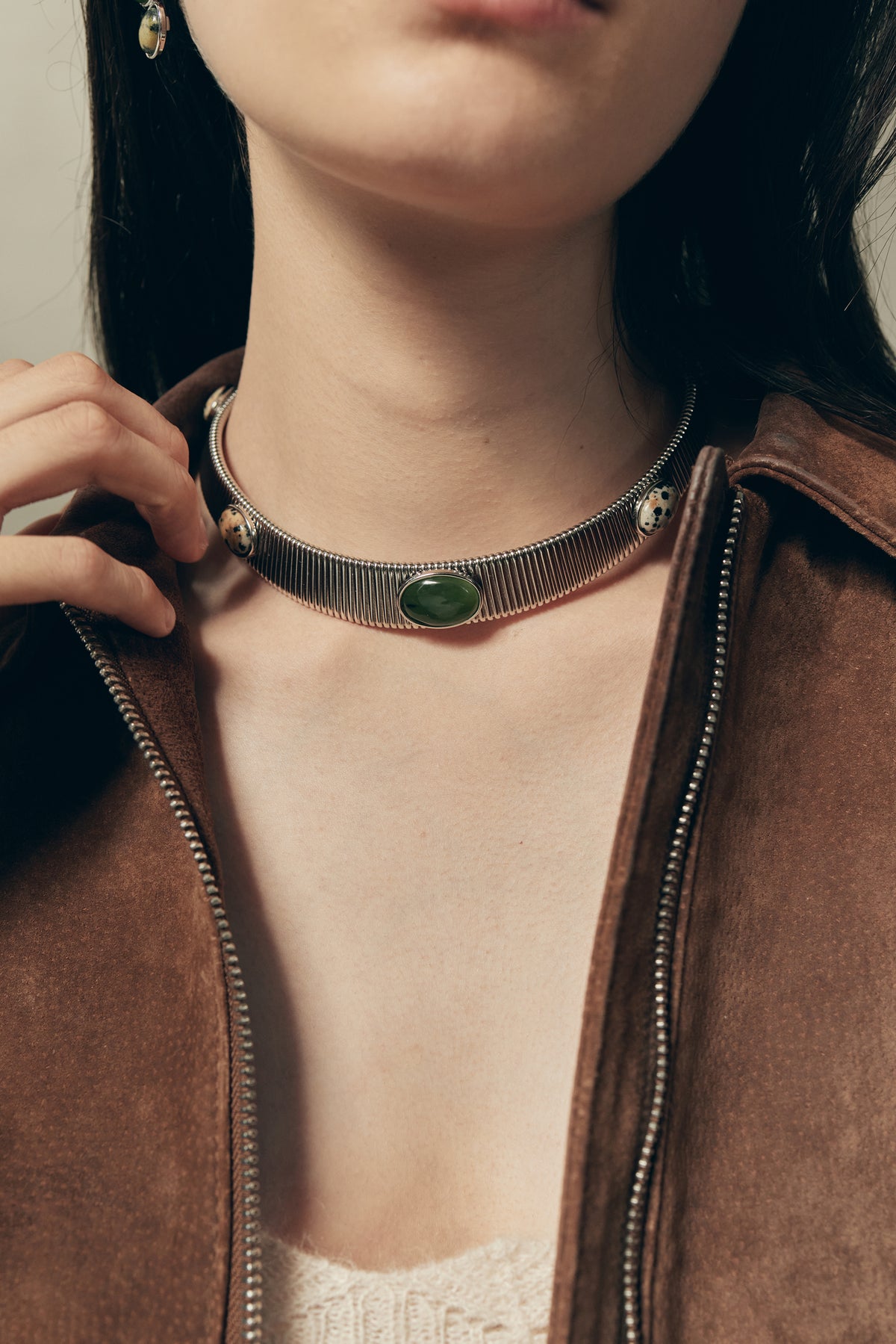 Frankie Stone Collar Necklace