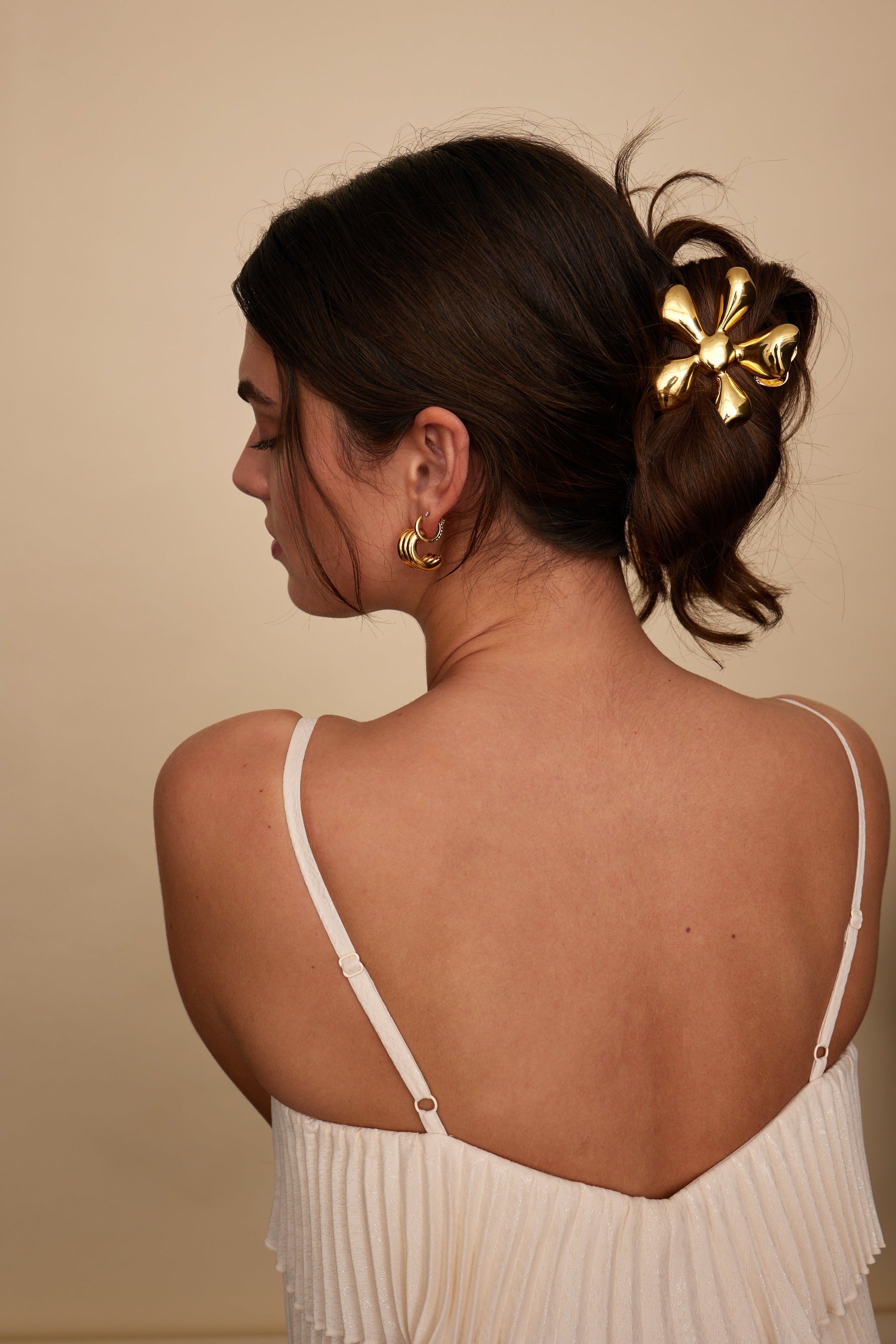 NEWアクティブガードル EL82 マリーゴールド Glossy Daisy Claw Clip | LELET NY