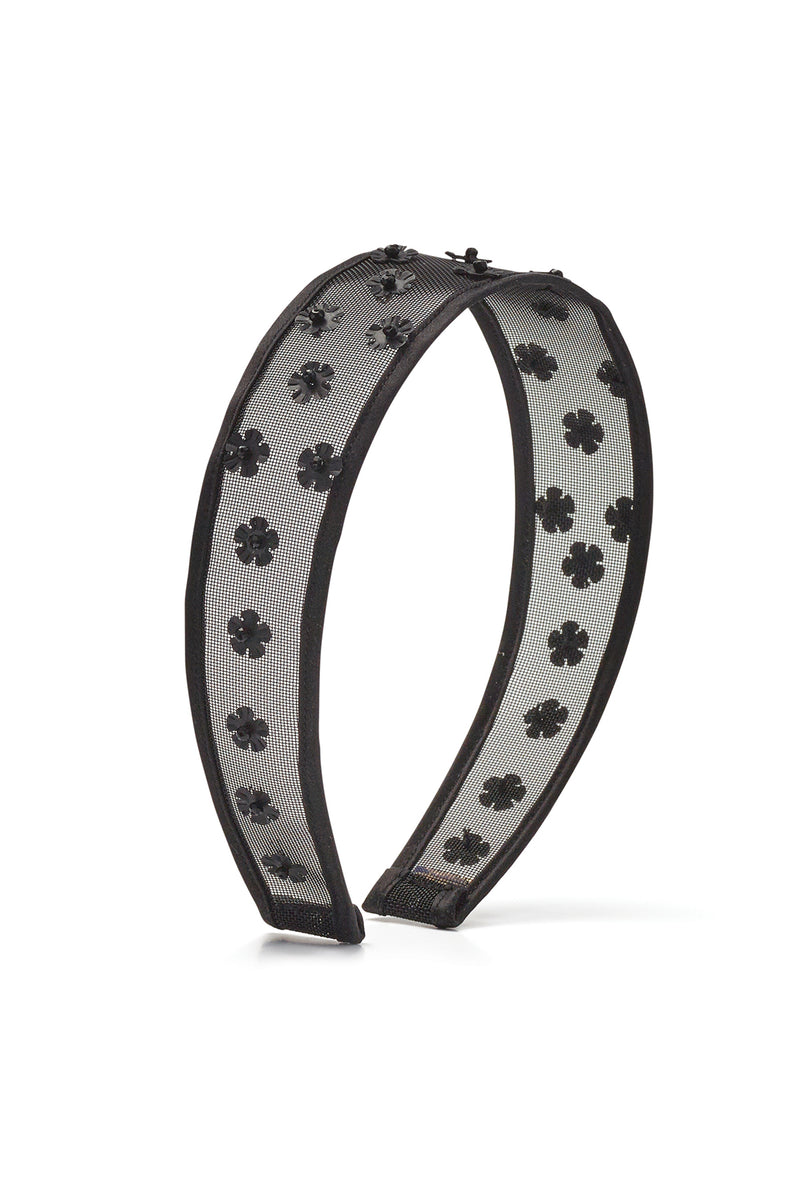 Giselle Floral Applique Headband